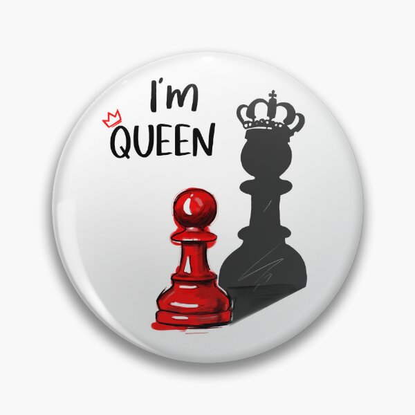 Artikelvorschau, Ich bin QUEEN - Chess Queen Move entworfen und verkauft von Ketrinartistka.