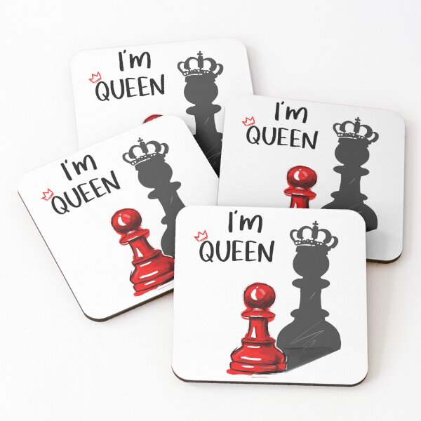 Item preview, I’m QUEEN - Chess Queen Move designed and sold by Ketrinartistka.