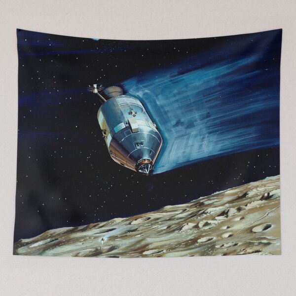 Item preview, Apollo Spacecraft - 1970 Concept Art designed and sold by arthook.