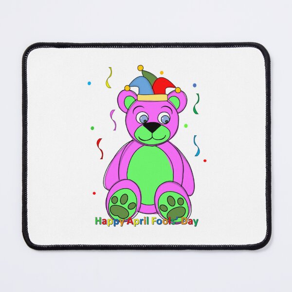 Item preview, Happy April Fools Day Teddy Fool Jester Crown designed and sold by shaang.