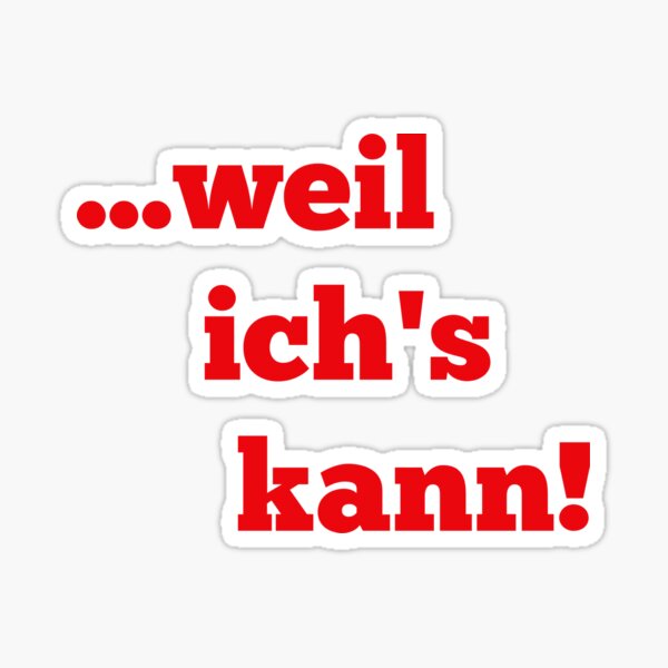 Weilicheskann Sticker