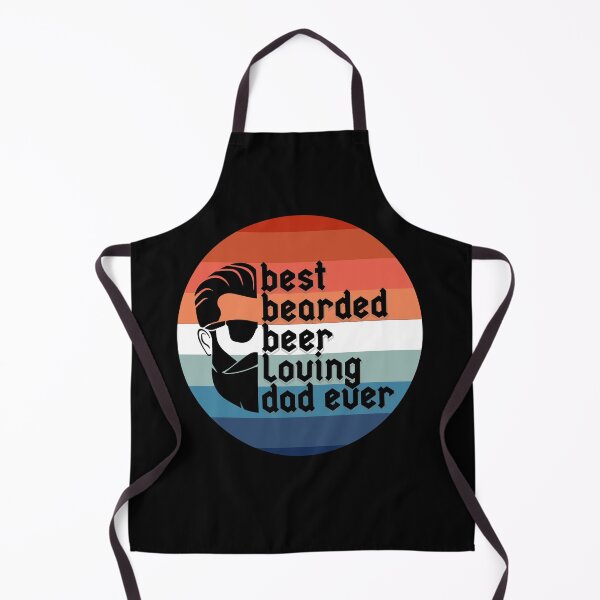 Item preview, Best Bearded Beer Loving Dad Ever - Dad jokes Father's day designed and sold by GraphismNinja.