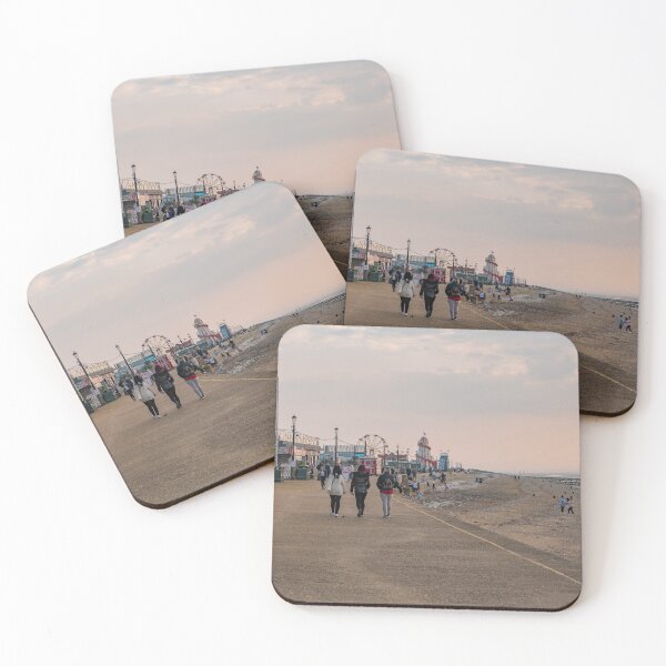 Item preview, Hunstanton esplanade as the sun goes down designed and sold by yackers1.