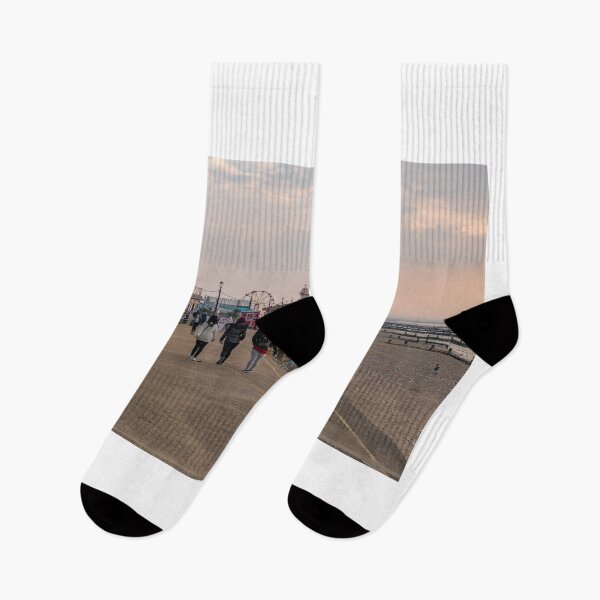 Item preview, Hunstanton esplanade as the sun goes down designed and sold by yackers1.