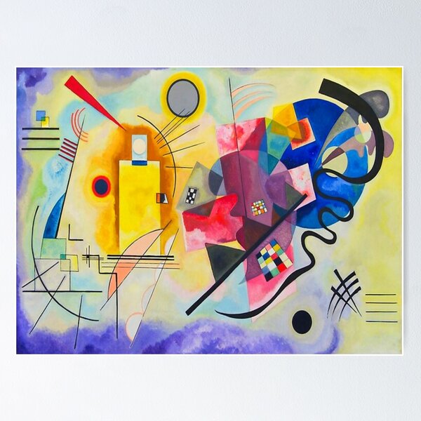 Item preview, Wassily Kandinsky - Yellow-Red-Blue , 1925 designed and sold by Olivia-One.