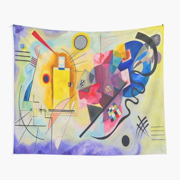 Aperçu de l'œuvre Wassily Kandinsky - Jaune-Rouge-Bleu, 1925 créée et vendue par Olivia-One.