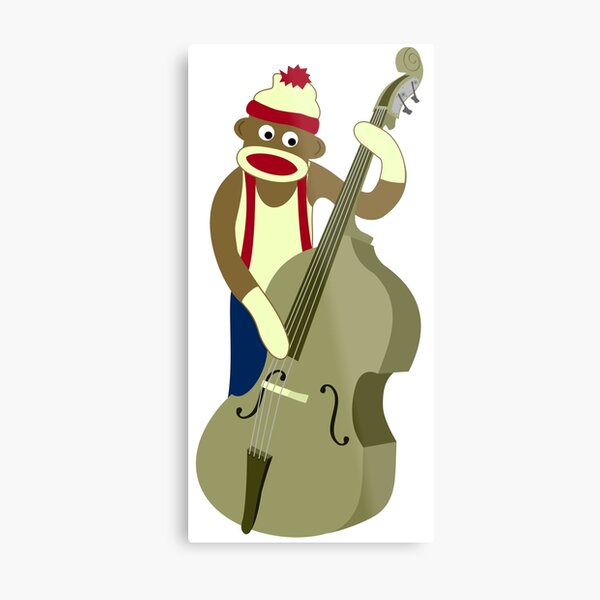 Bass Must Louter Vintage White Metal Print By Theshirtshops Redbubble