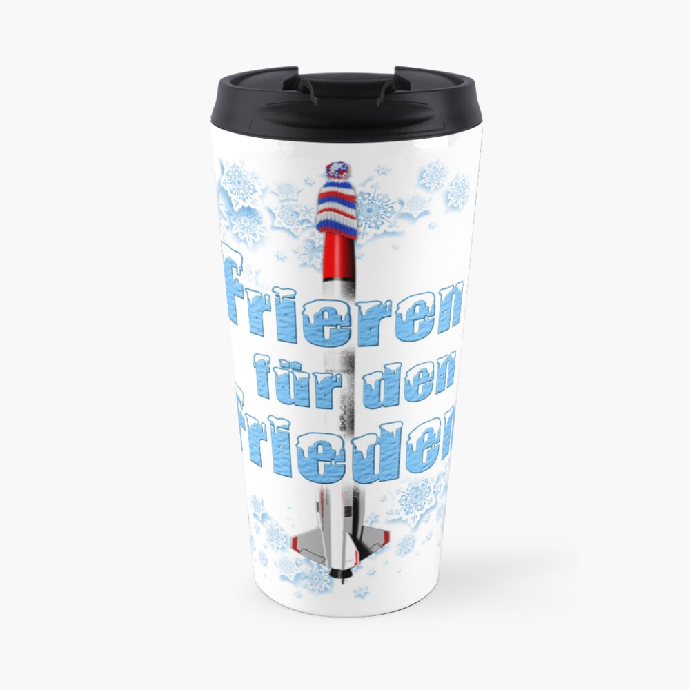 Frieren für den Frieden oder: Ohne Gas kein Spaß! Kaffee-Thermobecher