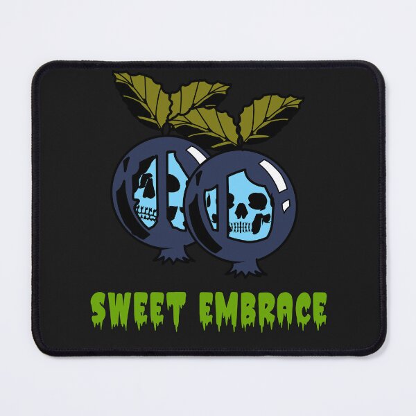 Item preview, Sweet embrace of berries, skull in blueberries designed and sold by MindBlownWill.