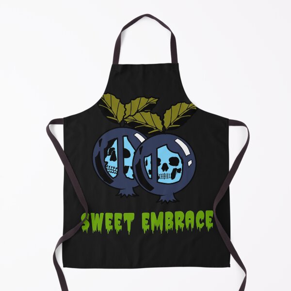 Item preview, Sweet embrace of berries, skull in blueberries designed and sold by MindBlownWill.