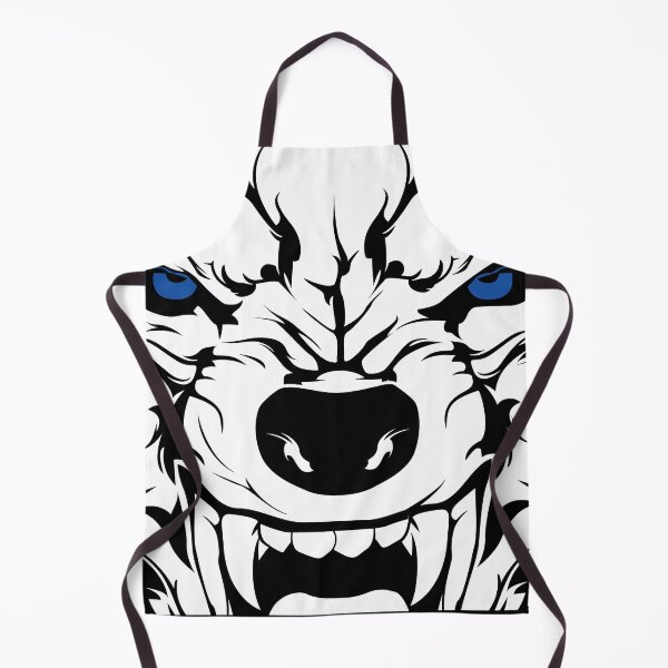 Item preview, Black Wolf With Blue Eyes designed and sold by GraphismNinja.