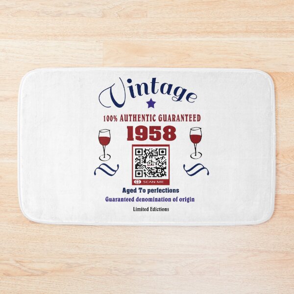 Item preview,  Happy birthday gift wine lovers 1958 designed and sold by hogardevinos22.