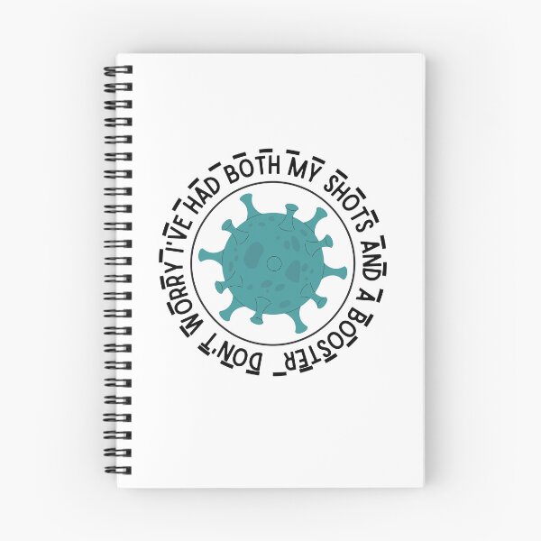 Item preview, Don't Worry Had My Shots And Booster designed and sold by BookOfE.