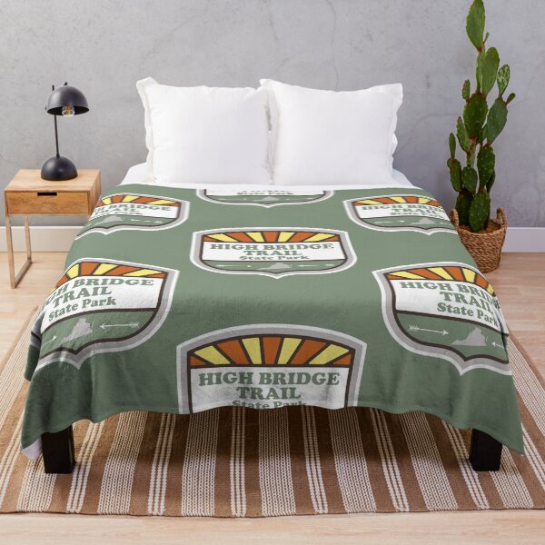 Item preview, High Bridge Trail State Park Virginia Retro Sunburst Badge designed and sold by palmettodigital.