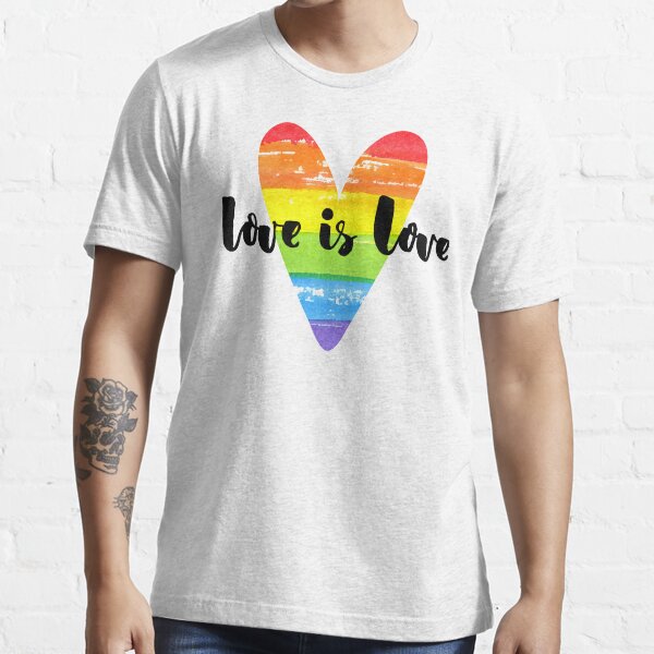 Item preview, Love is Love - LGBT Heart Cute Type designed and sold by LGBTIQ.