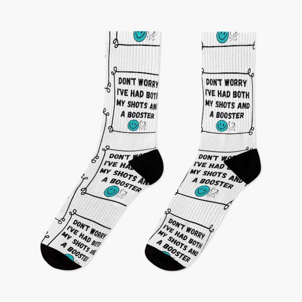 Item preview, Don't Worry Had My Shots And Booster designed and sold by BookOfE.