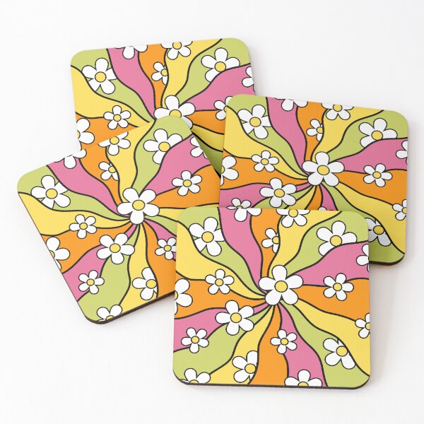 Item preview, Wavy Daisies Pattern designed and sold by Design Minds Boutique.