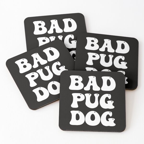 Item preview, Bad Pug Dog designed and sold by Pugstuff.