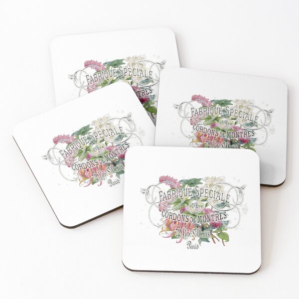 Item preview, French Script with Pink Floral designed and sold by Slh69.
