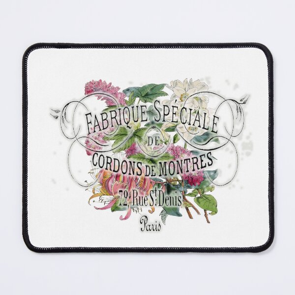 Item preview, French Script with Pink Floral designed and sold by Slh69.