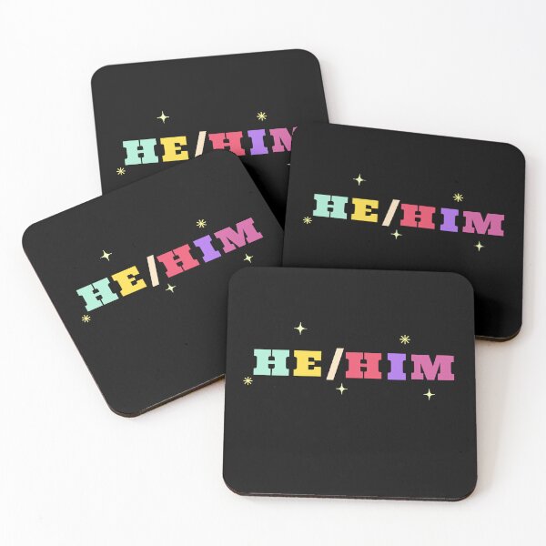 Item preview, He Him Pronouns  designed and sold by MelmonSquad.