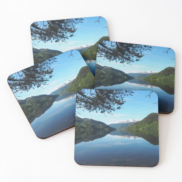 Item preview, Silent Lake With Mountains Blue Sky designed and sold by nnprintdesign.