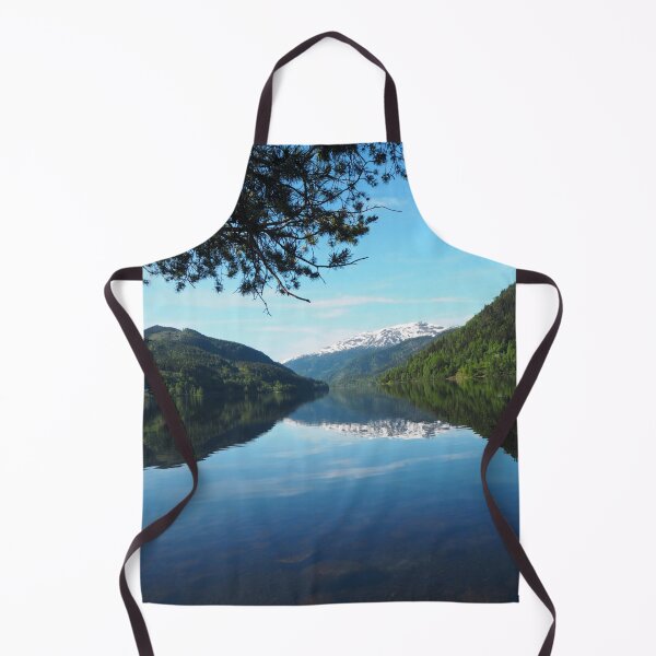 Item preview, Silent Lake With Mountains Blue Sky designed and sold by nnprintdesign.