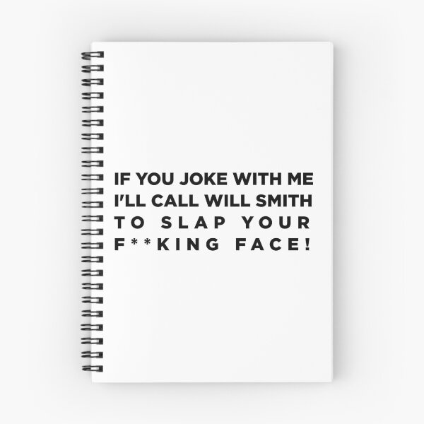 Item preview, IF YOU JOKE WITH ME I'LL CALL WILL SMITH TO SLAP YOUR FACE - WILL SMITH designed and sold by hugoncalves.