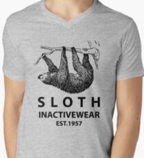 Sloth Inactivewear Men's V-Neck T-Shirt