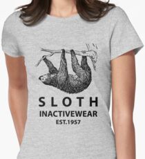 Sloth Inactivewear Women's Fitted T-Shirt