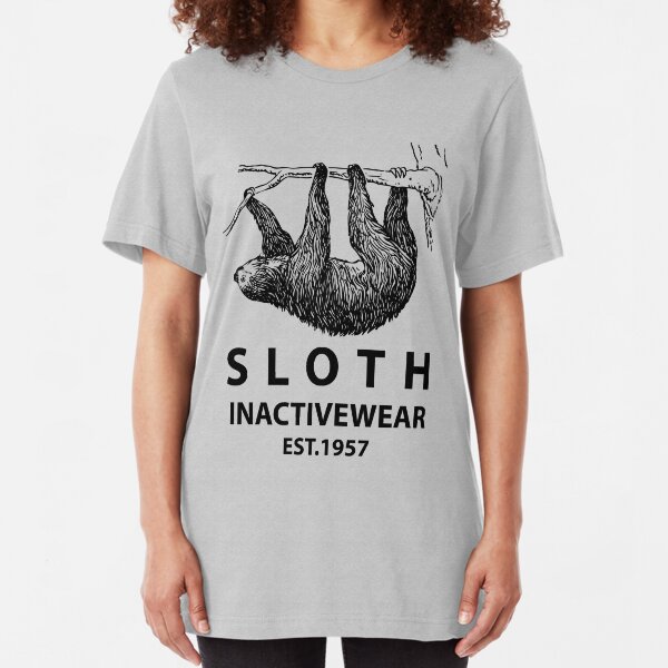 Sloth Inactivewear Slim Fit T-Shirt