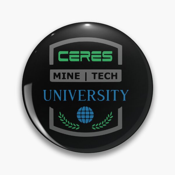 Item preview, Ceres Mine Tech University logo  designed and sold by ZEDorDEAD.