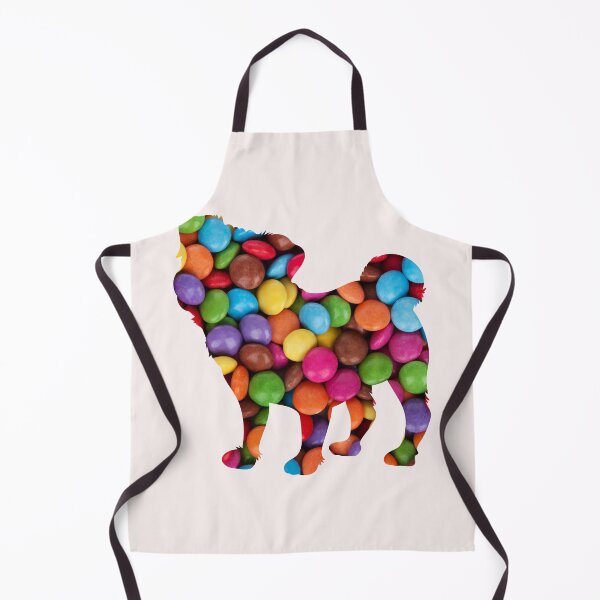 Item preview, Awesome Sweet Candy Pug Silhouette designed and sold by Pugstuff.