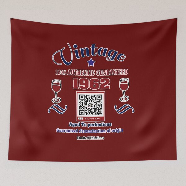 Item preview, Happy birthday gift wine lovers 1962 designed and sold by hogardevinos22.