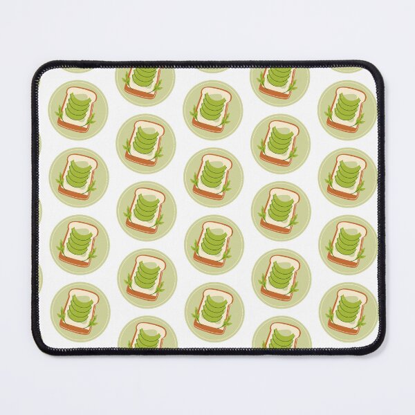 Item preview, sliced avocado toast  pattern pack designed and sold by stickers-packs.
