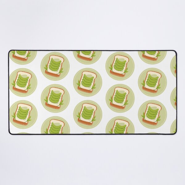 Item preview, sliced avocado toast  pattern pack designed and sold by stickers-packs.