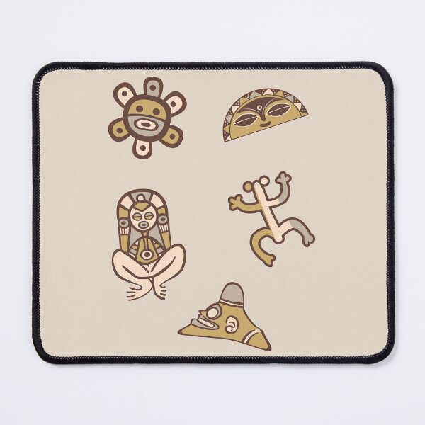 Item preview, Tainos Puerto Rico Coqui Atabey Cemi Sun Moon Neutral Colors designed and sold by byDarling.