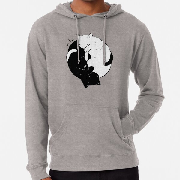 Ewige Katzenliebe Leichter Hoodie