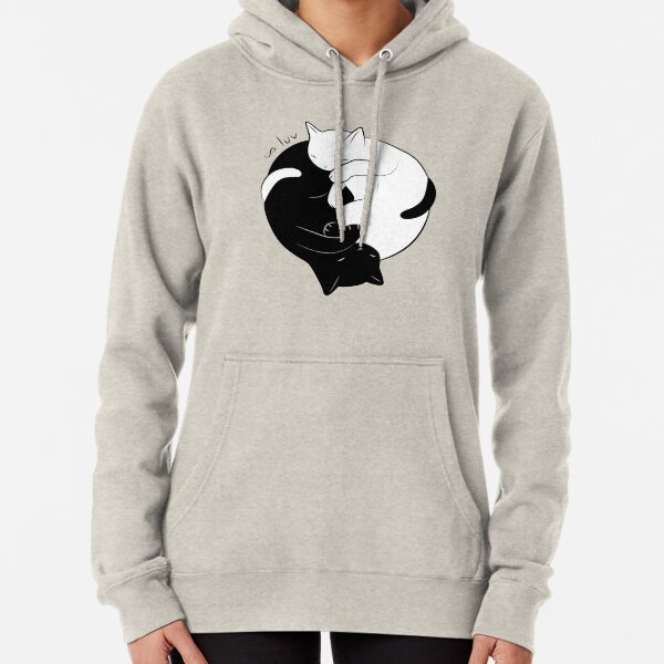 Eternal Cat Love Pullover Hoodie