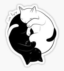 Ewige Katzenliebe Sticker