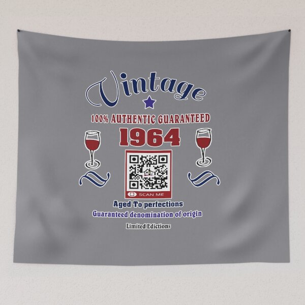Item preview,  Happy birthday gift wine lovers 1964 designed and sold by hogardevinos22.
