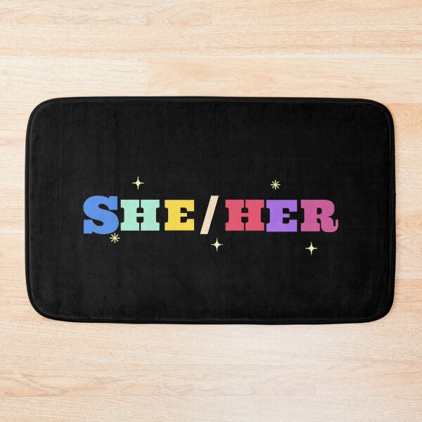 Item preview, She Her Pronouns  designed and sold by MelmonSquad.