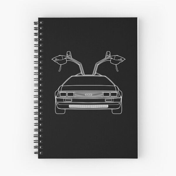Item preview, Delorean DMC-12 front white lines best t-shirt design designed and sold by EdimDesign.