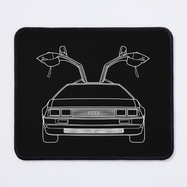 Item preview, Delorean DMC-12 front white lines best t-shirt design designed and sold by EdimDesign.