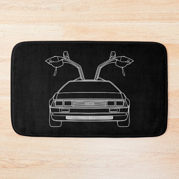 Item preview, Delorean DMC-12 front white lines best t-shirt design designed and sold by EdimDesign.