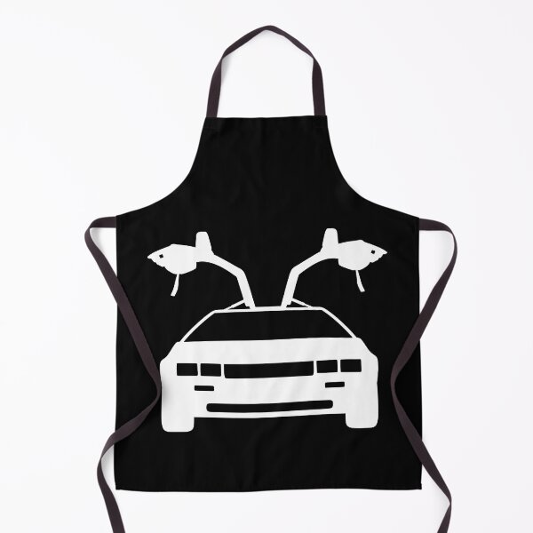 Item preview, Delorean DMC-12 front white silhouette best t-shirt design designed and sold by EdimDesign.
