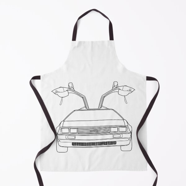Item preview, Delorean DMC-12 front black lines best t-shirt design designed and sold by EdimDesign.