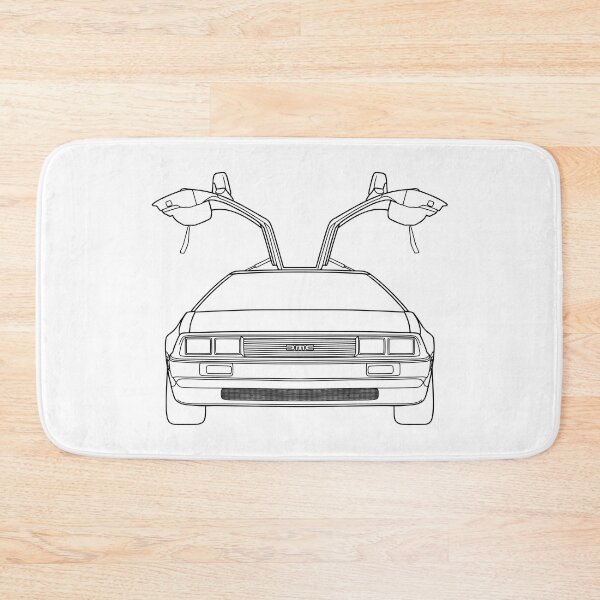 Item preview, Delorean DMC-12 front black lines best t-shirt design designed and sold by EdimDesign.