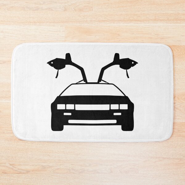 Item preview, Delorean DMC-12 front black silhouette best t-shirt design designed and sold by EdimDesign.