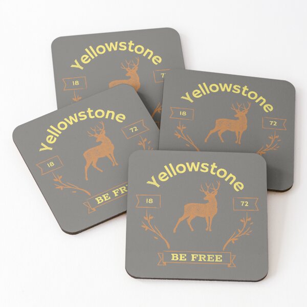 Item preview, Yellowstone 1872 be free, classic image!  designed and sold by CelioByDesign.